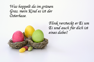 Ostern gedichte zu schöne kurze Sprüche für